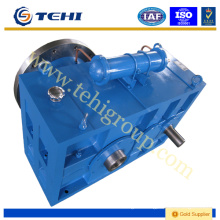 double reduction gearbox for fiber extruder